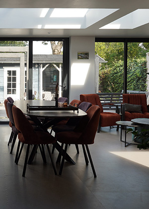 TT ontwerp architectuur en interieur Project architect aanbouw woning