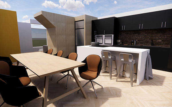 TT ontwerp aanbouw woning Rotterdam